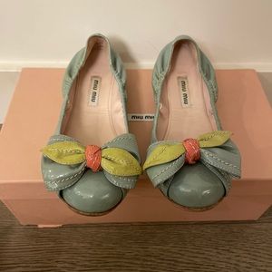 Cute Miu Miu ballerinas size 6.5
